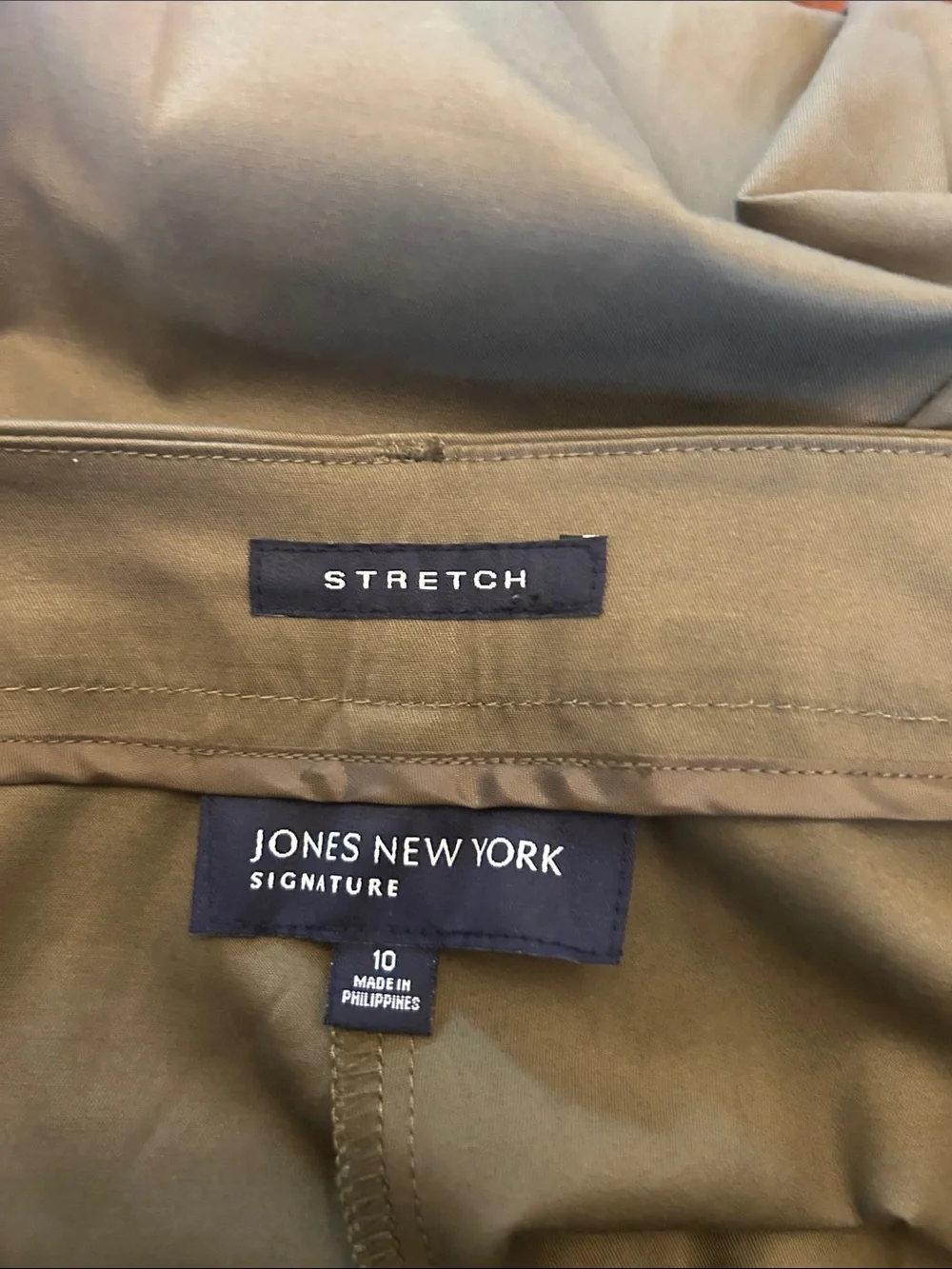 Jones New York Olive Green Pants Size 10 EUC